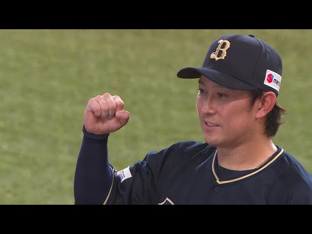 バファローズ・西野真弘選手ヒーローインタビュー 9月8日 北海道日本ハムファイターズ 対 オリックス・バファローズ