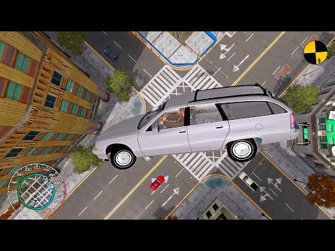 GTA 4 Crash Testing Real Car Mods Ep.364