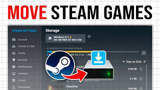 How To Move My Steam Games to Another Hard Drive | Full Guide