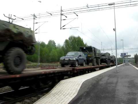 Finnish military train/ Sotilasjuna