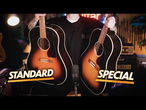 Gibson J45 Standard vs Special | What are the Differences?