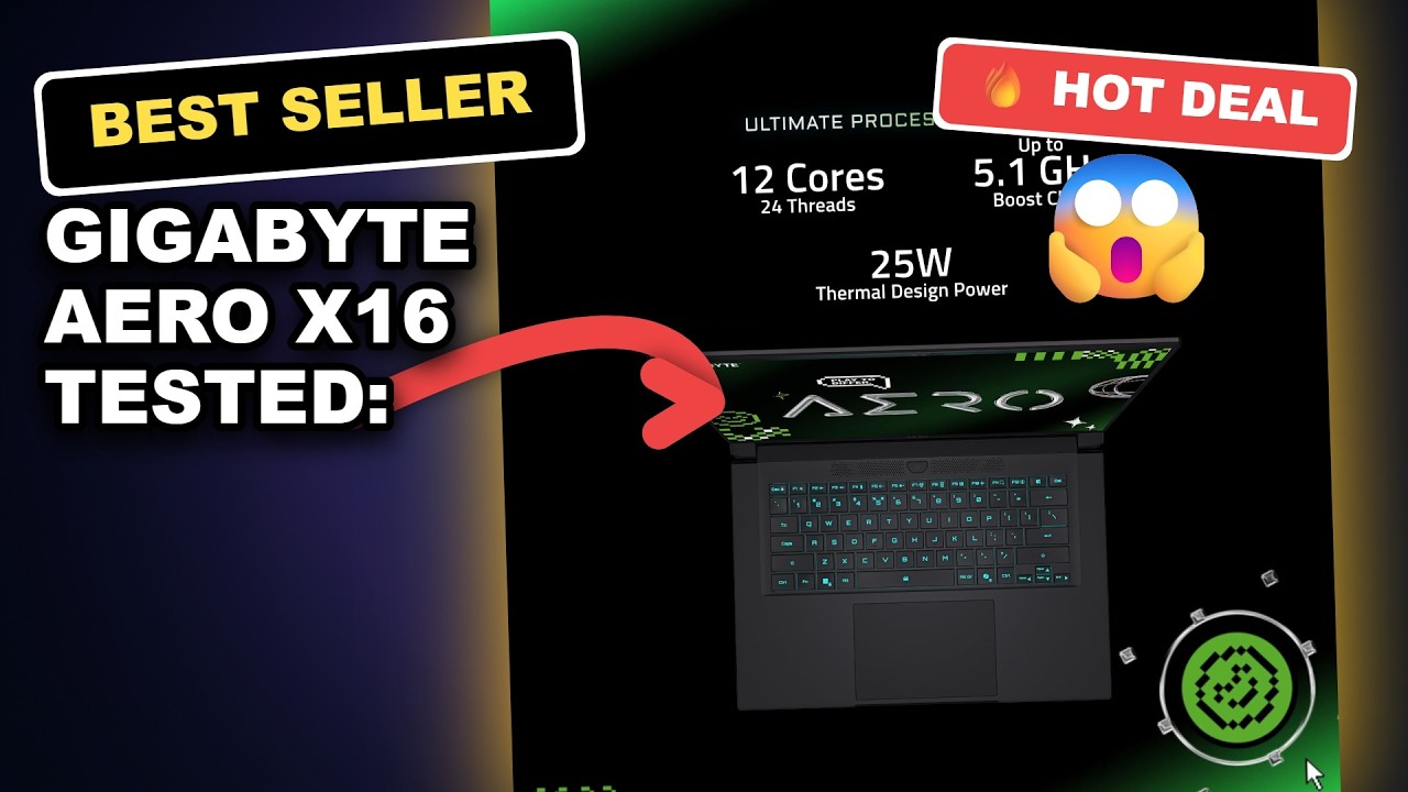 GIGABYTE AERO X16 Tested: The Ultimate Copilot+ PC for Creators?
