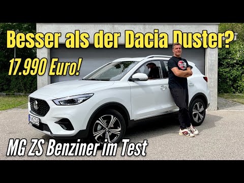 MG ZS Benziner: Besser als Dacia Duster und DFSK Fengon 500? SUV für 17.990 Euro | Test | Review