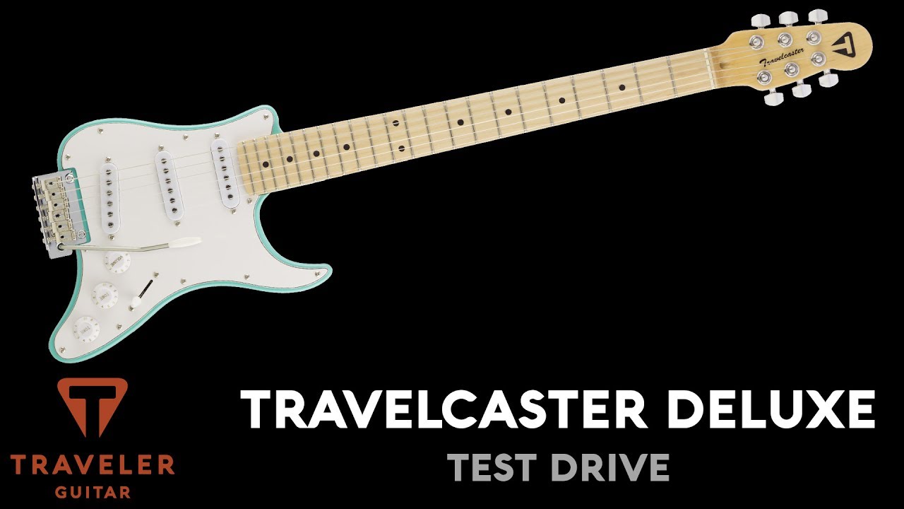 Traveler Guitar Travelcaster Deluxe - Surf Green