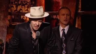 The Clash Acceptance Speech at the 2003 Rock &amp; Roll Hall of Fame Induction Ceremony