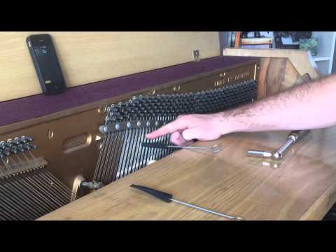 DIY piano tuning / tune your own piano - part 1 of 2 - tools, tuning middle C - DIY Music