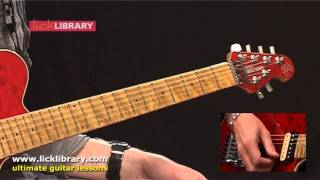 Die To Live - Steve Vai - Guitar Intro Lesson With Jamie Humphries Licklibrary