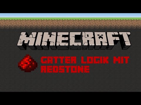 Einführung in Gatter-Logik in Minecraft | Redstone #1