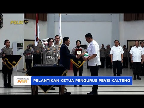 KAPOLDA KALTENG RESMI DILANTIK JADI KETUA PENGURUS PBVSI PROVINSI KALIMANTAN TENGAH