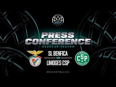 SL Benfica v Limoges CSP - Press Conference | Basketball Champions League 2022/23