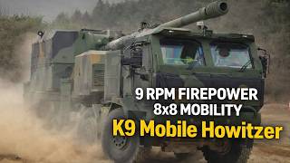 Discover South Korea K9MH Mobile Howitzer New Generation Artillery System