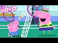 Peppa Pig Português Brasil Campeões De Badminton NOVO Contos Da Peppa Pig