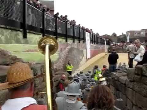 Roman Kids' Army Entering Chester Amphitheatre 05/06/11