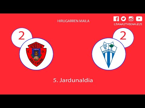 Anaitasuna 2-2 Padura (5.Jardunaldia)