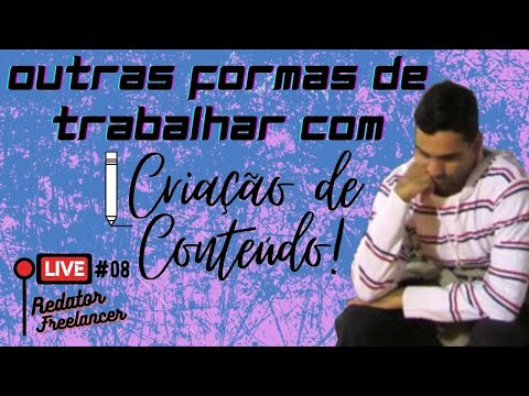 🟢 Live #8 - Outras Formas de Trabalhar com Criação de Conteúdo