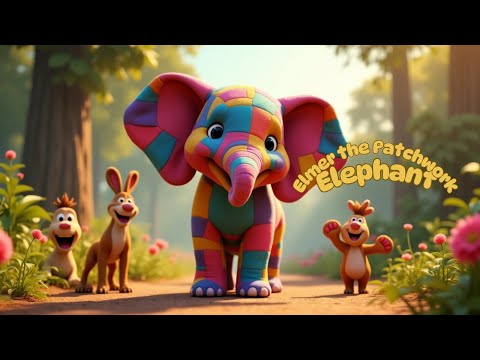 Elmer the Patchwork Elephant | A Colorful Story of Uniqueness and Joy