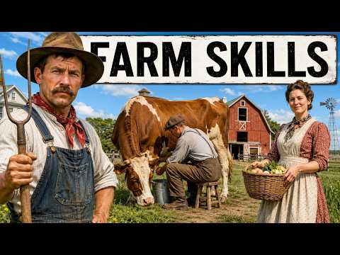 25 FORGOTTEN Farm Skills Every Single American Knew 100 Years Ago