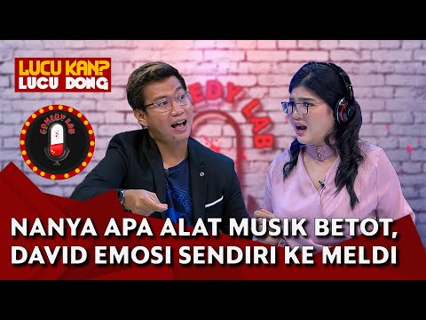 Ditanya Alat Musik Betot, David Nurbianto Kesel Sendiri ke Rosa Meldianti - COMEDY LAB (PAR 4)