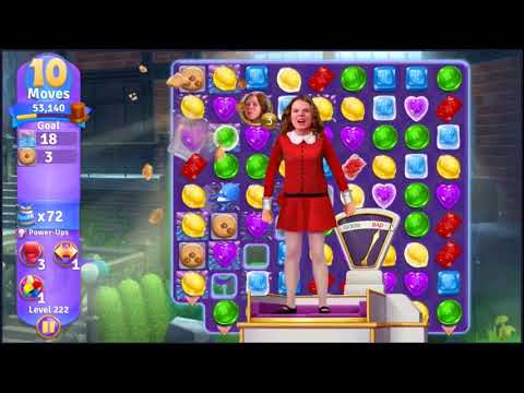 Willy Wonkas Sweet Adventure Level 222 - NO BOOSTERS 🍫 | SKILLGAMING ✔️