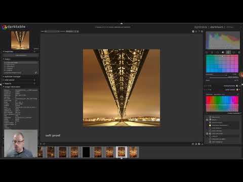Under The Bridge   Photo Editing in Darktable