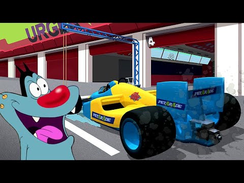 Oggy and the Cockroaches - Oggy, Formula 1 driver | BEST CARTOON COLLECTION | New Episodes in HD