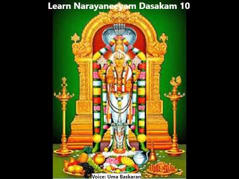 Learn Narayaneeyam Dasakam 10