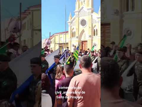 Comemoração do aniversário de Salto de Pirapora