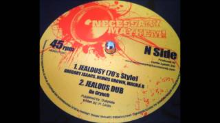 Gregory Isaacs , Dennis Brown , Macka B" Jealousy(70's Style) + Jealousy Dub