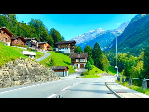🇨🇭Driving In Switzerland ! On the way to Canton Uri _ Spectacular Swiss View