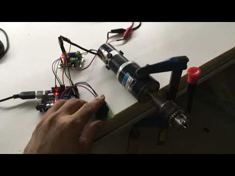Arduino PID Brushed DC Servo Motor Position Control Using Joystick