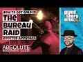 How To Get Gold In GTA 5 The Bureau Raid Rooftop Approach Walkthrough