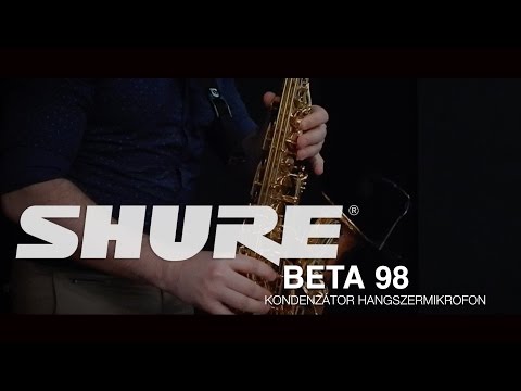 Shure BETA 98 kondenzátor hangszermikrofon