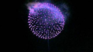 preview picture of video '2014-08-16 赤川花火大会 (割物競技) 磯谷煙火店 - Akagawa Fireworks Festival:'