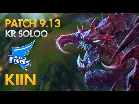 Afreeca Freecs Kiin - Cho'Gath Top Lane (Glacial Augment Build) - KDA 11/3/7