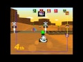 Mario Kart 64 The Quest For 8th Place Mushroom Cup Part 3 Stop Spinning Out Luigi