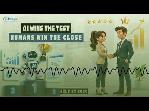 AI wins the test. Humans win the close.