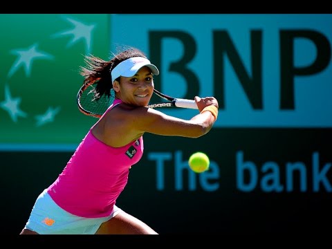 2016 BNP Paribas Open First Round | Heather Watson vs Galina Voskoboeva | WTA Highlights