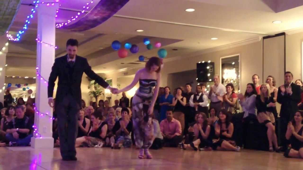 Alex Krebs and Hannah Poston at the San Diego Tango Festival 2013 (1/2)