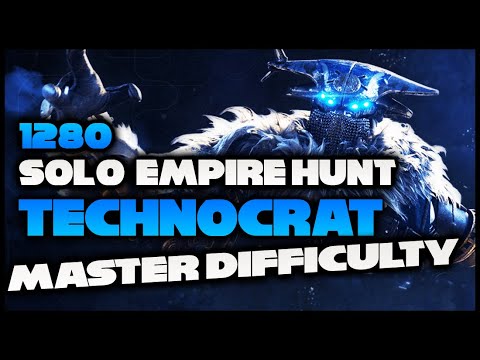 Destiny 2 | 1280 Master Empire Hunt Technocrat | Solo Guide | Destiny Guides