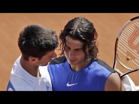 Nadal VS. Djokovic First EVER Match in 2006 | Beginning of a Legendary Rivalry