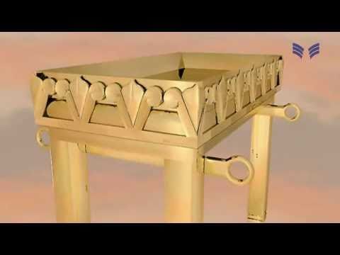 Das Heiligtum - Die Stiftshütte - Bundeslade, Tisch und Leuchter (1)