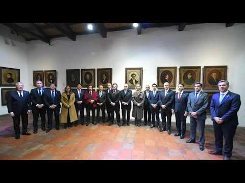 Acto por el 210° Aniversario de la Independencia en Tucumán: Himno y Discurso - S.M. Tucumán -9/7/26