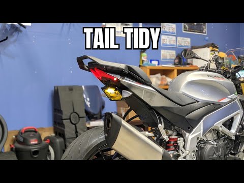 2021 Aprilia Tuono Tail Tidy Install | Why Buying A Current Model Year Motorcycle Can Be Bad