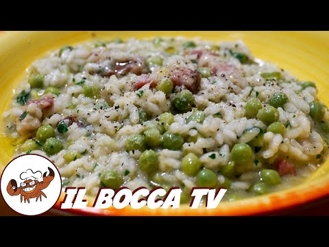 790 - Risi e bisi, la ricetta dei sorrisi (primo facile tipico veneto a base di riso e piselli)