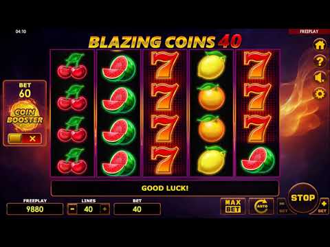 Blazing Coins 40 – Video Gameplay