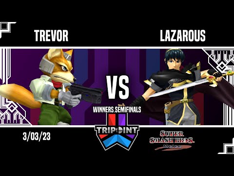 Tripoint Smash 5th Anniversary - Winners Semifinals - Trevor(Fox) Vs. Lazarous(Marth)