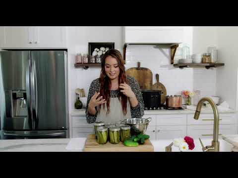 Pickling Recipe – How to Make Reduced Salt Dill Pickles