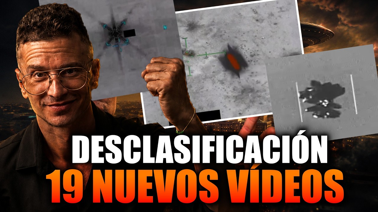 "18 NUEVOS VIDEOS" NUEVA DESCLASIFICACIÓN OVNI