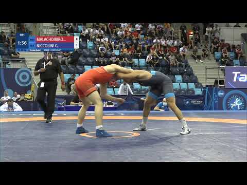 BRONZE FS - 80 kg: M. MALACHDIBIRO (RUS) v. G. NICCOLINI (ITA)