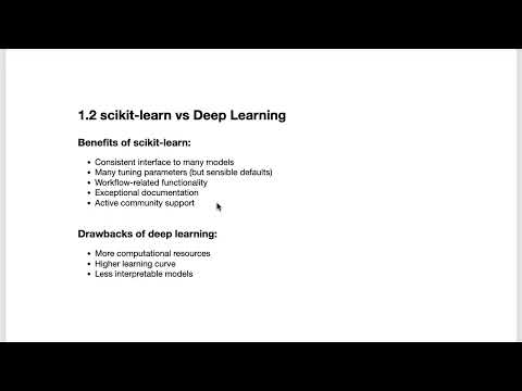 How to read the scikit learn documentation